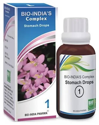 Bio India Homeopathy Complex 1 Stomach Drops