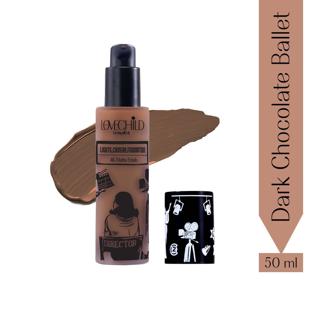 LoveChild By Masaba Gupta Lights. Camera. Foundation - Dark Chocolate Ballet - Distacart