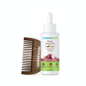 Mamaearth Onion Beard Oil with Onion & Redensyl For Beard Growth