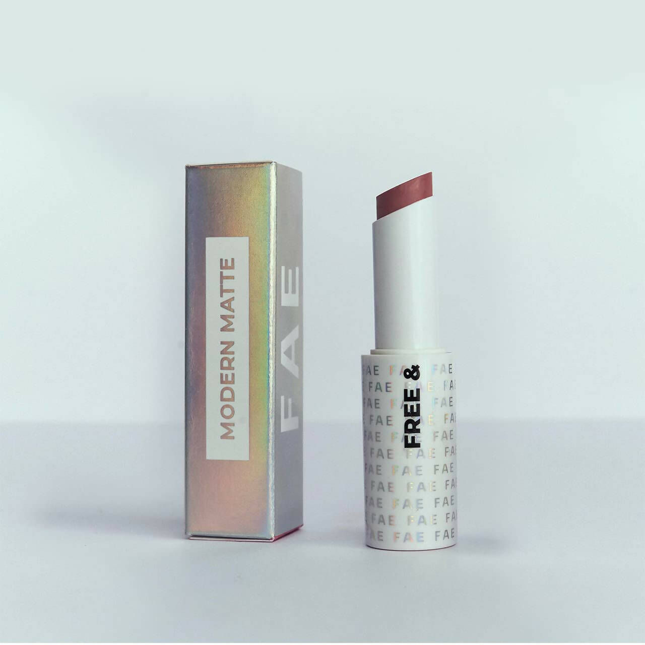 FAE Beauty Rose Brown Modern Matte Lipstick - Shade Awkward - Distacart