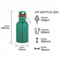 Thumbnail for Dubblin My Bottle Stainless Steel Sports Water Bottle - Distacart