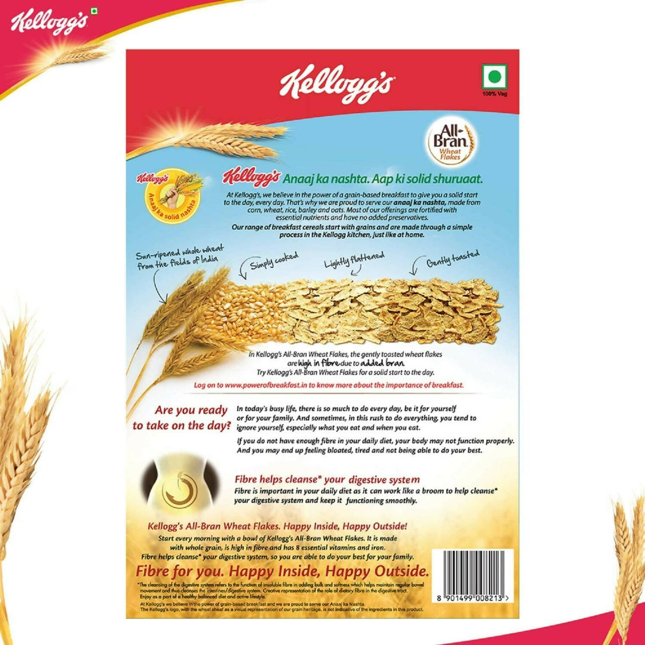 Kellogg’s All Bran Wheat Flakes - Distacart