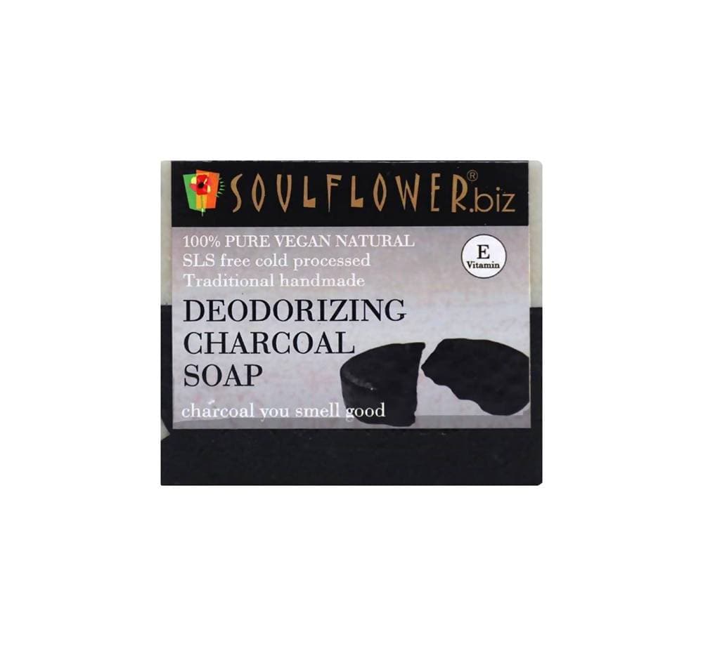 Soulflower Handmade Soap with Deodorizing Charcoal - Distacart
