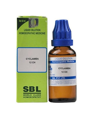 SBL Homeopathy Cyclamen Dilution 12 CH