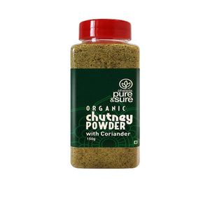 Pure & Sure Organic Chutney Powder With Coriander