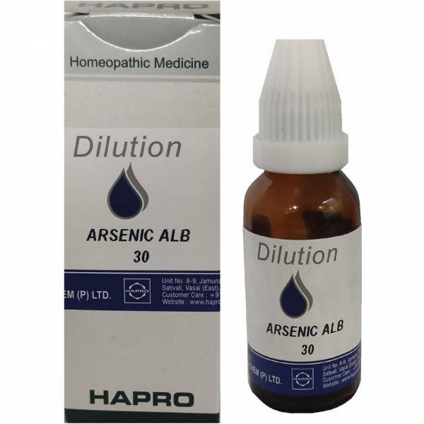 Hapro Arsenic Alb Dilution