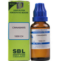 Thumbnail for SBL Homeopathy Cinnabaris Dilution 1000 CH
