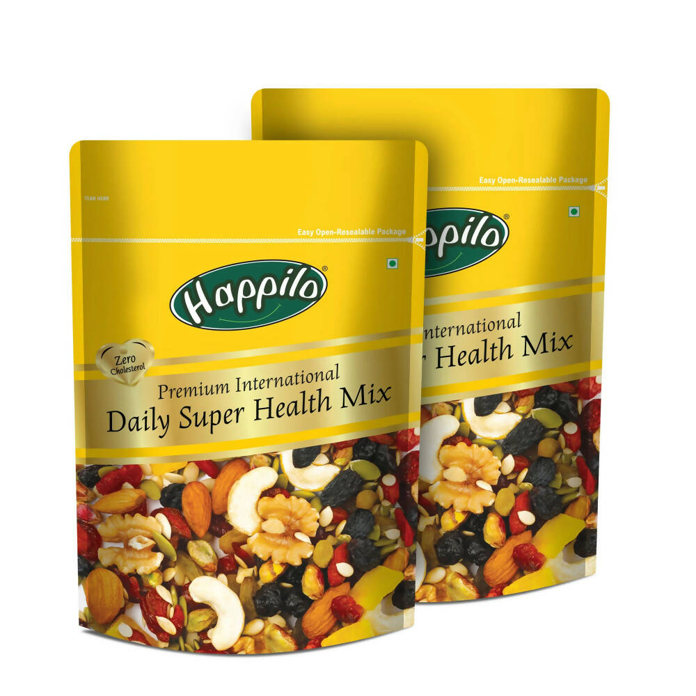 Happilo 100% Premium Daily Super Health Mix Snack - Distacart