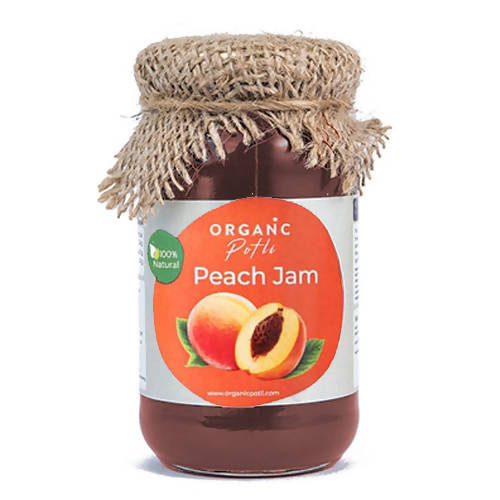 Organic Potli Peach Jam - Distacart