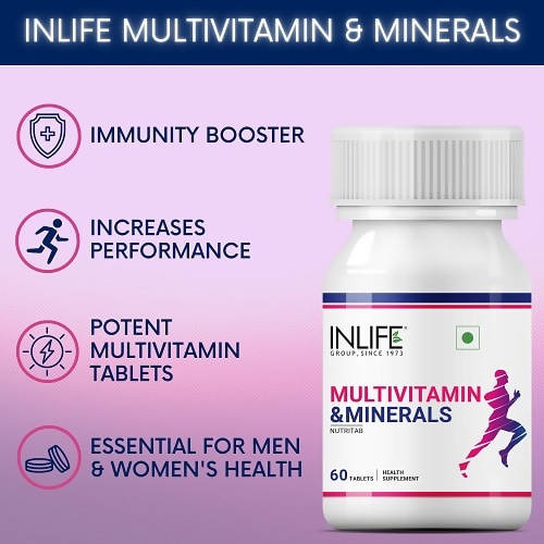 Inlife Multivitamin And Minerals Tablets