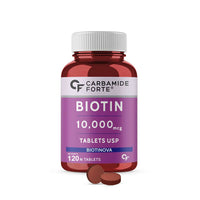 Thumbnail for Carbamide Forte Biotin 10000mcg Tablets - Unflavored - Distacart