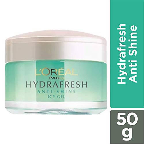 L'Oreal Paris Hydrafresh Anti-Shine Icy Gel - Distacart