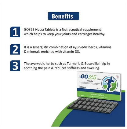 Charak Pharma Go 365 Nutra Tablets - Distacart