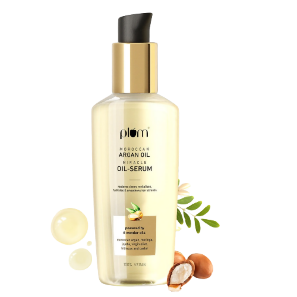 Plum Moroccan Argan Oil Miracle Oil-Serum - Distacart