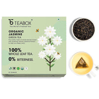 Thumbnail for Teabox Organic Jasmine Green Tea Bags