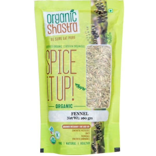 Organic Shastra Fennel Seeds - Distacart