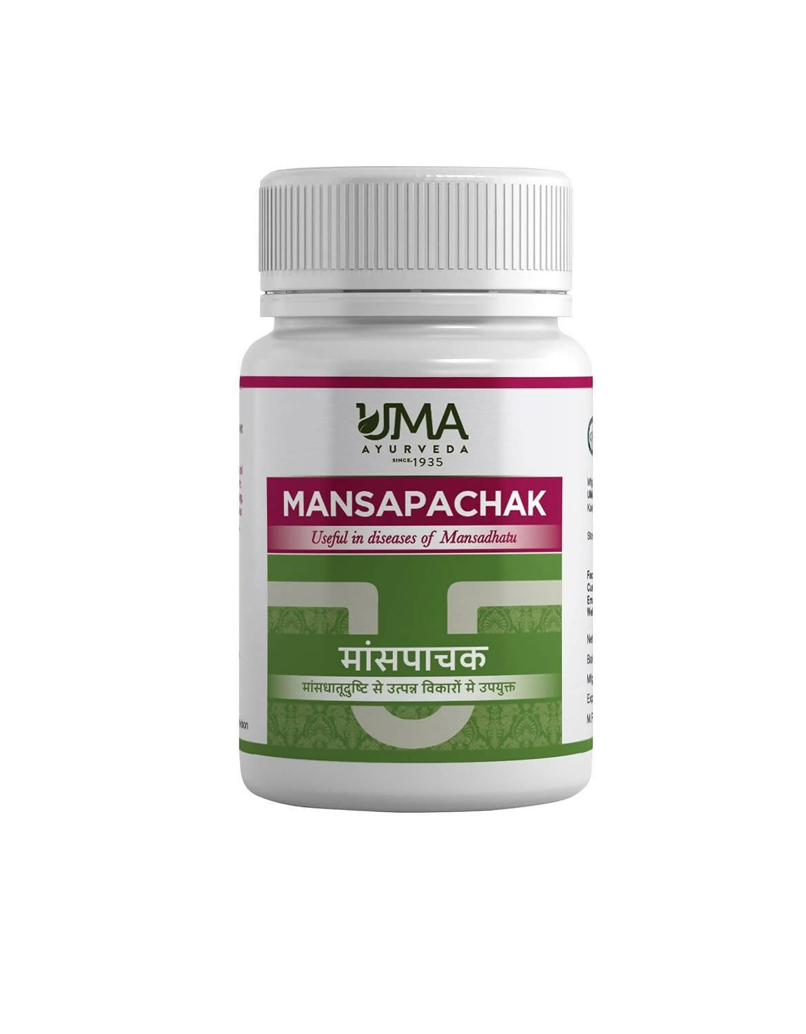 Uma Ayurveda Mansapachak Tablets - Distacart