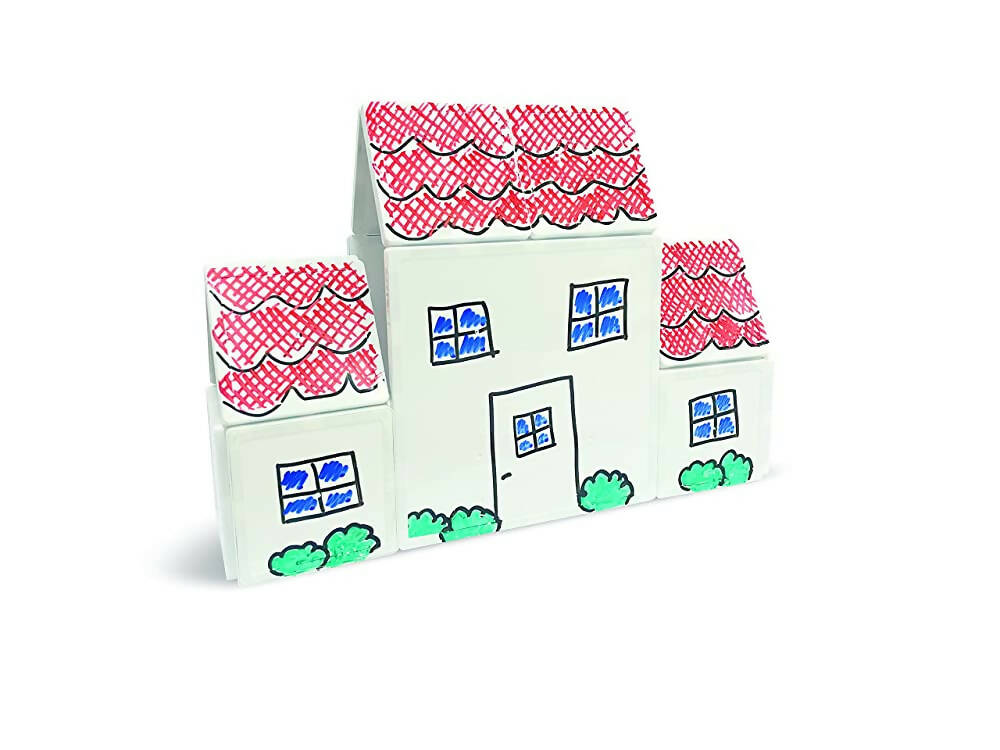 Kipa MagPlay Doodle Magnetic Tiles 16 Pieces for Kids - Distacart
