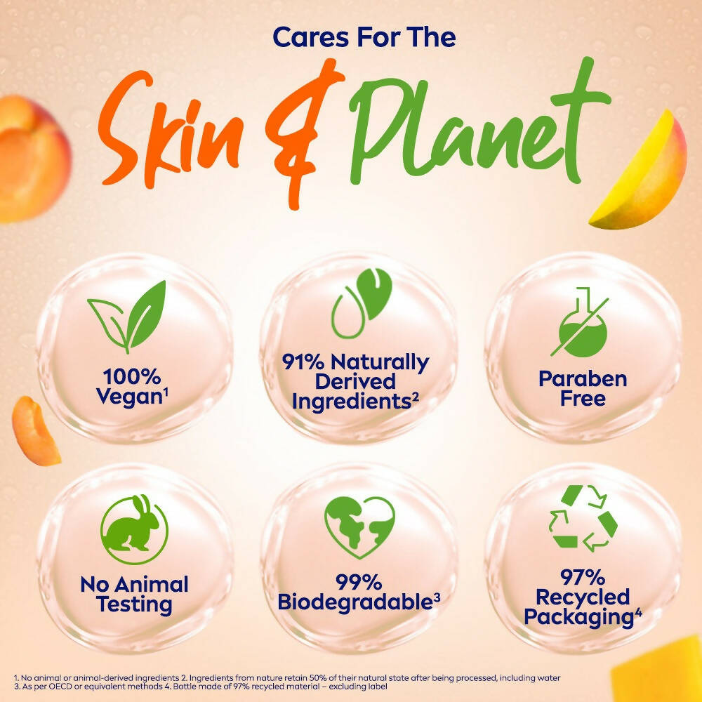 Nivea Fresh Blends Apricot Mango Rice Milk Body Wash - Distacart