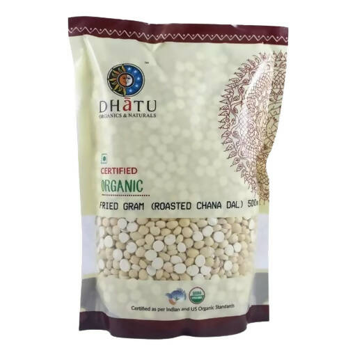 Dhatu Organics & Naturals Fried Gram ( Roasted Chana Dal ) - Distacart