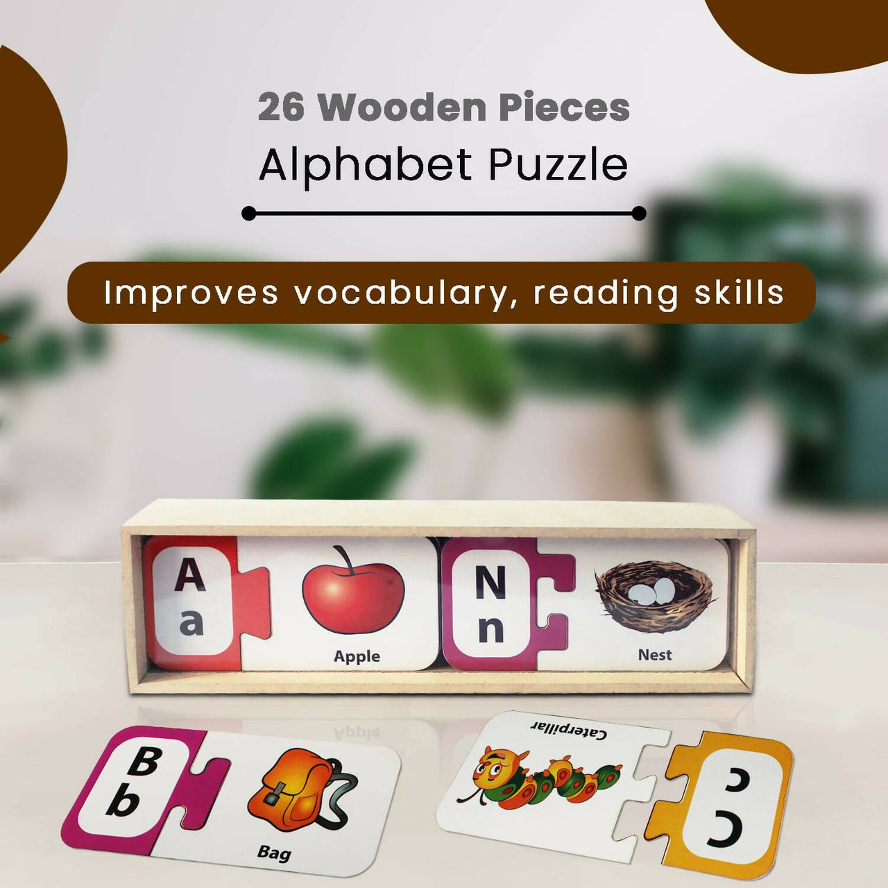 Matoyi Alphabet Puzzle For Kids - Distacart