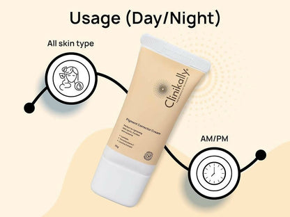 Clinikally Pigment Corrector Cream - Distacart
