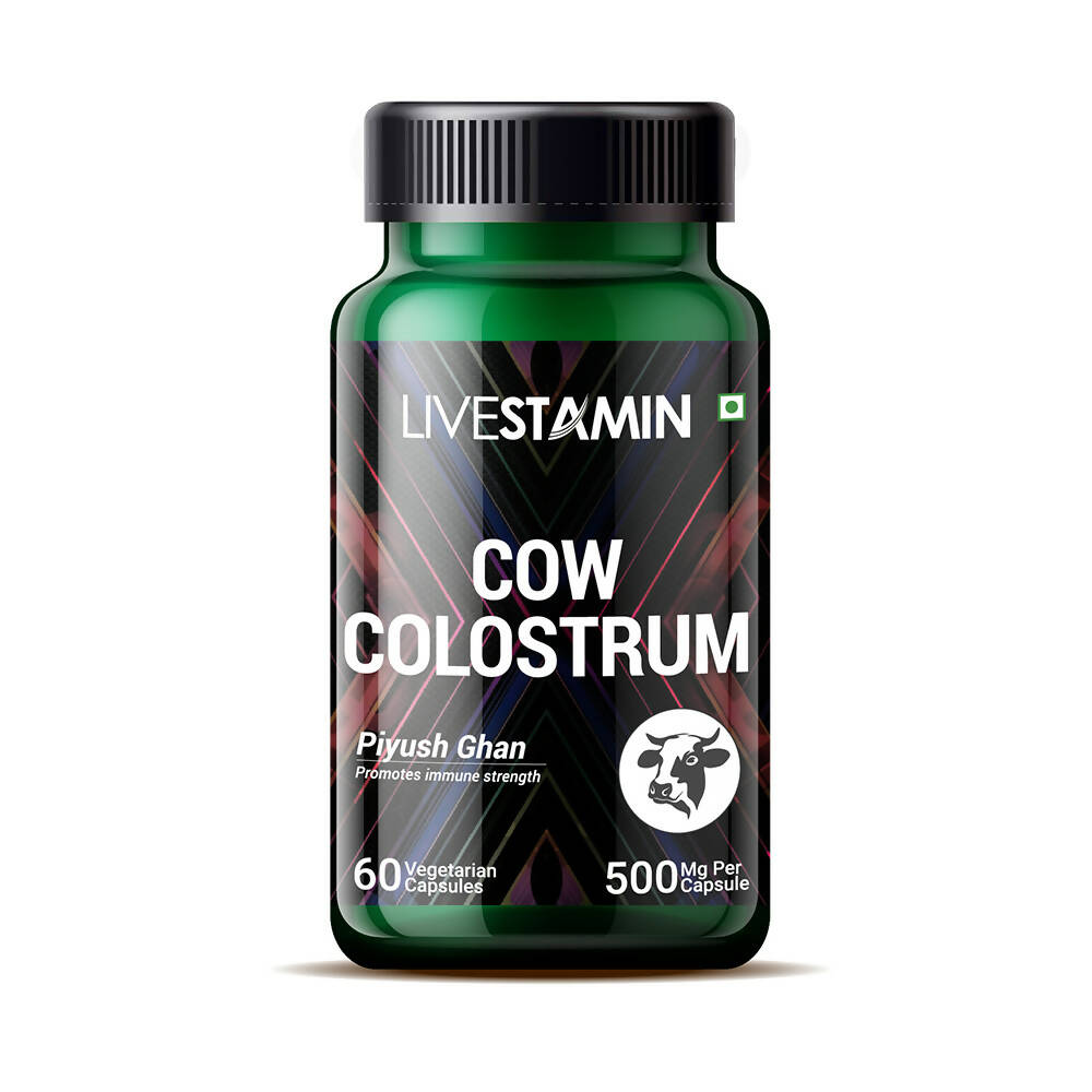 Livestamin Cow Colostrum Capsules - Distacart