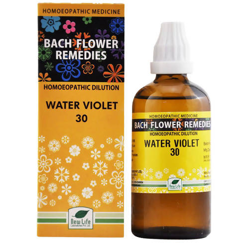 New Life Homeopathy Bach Flower Remedies Water Violet Dilution