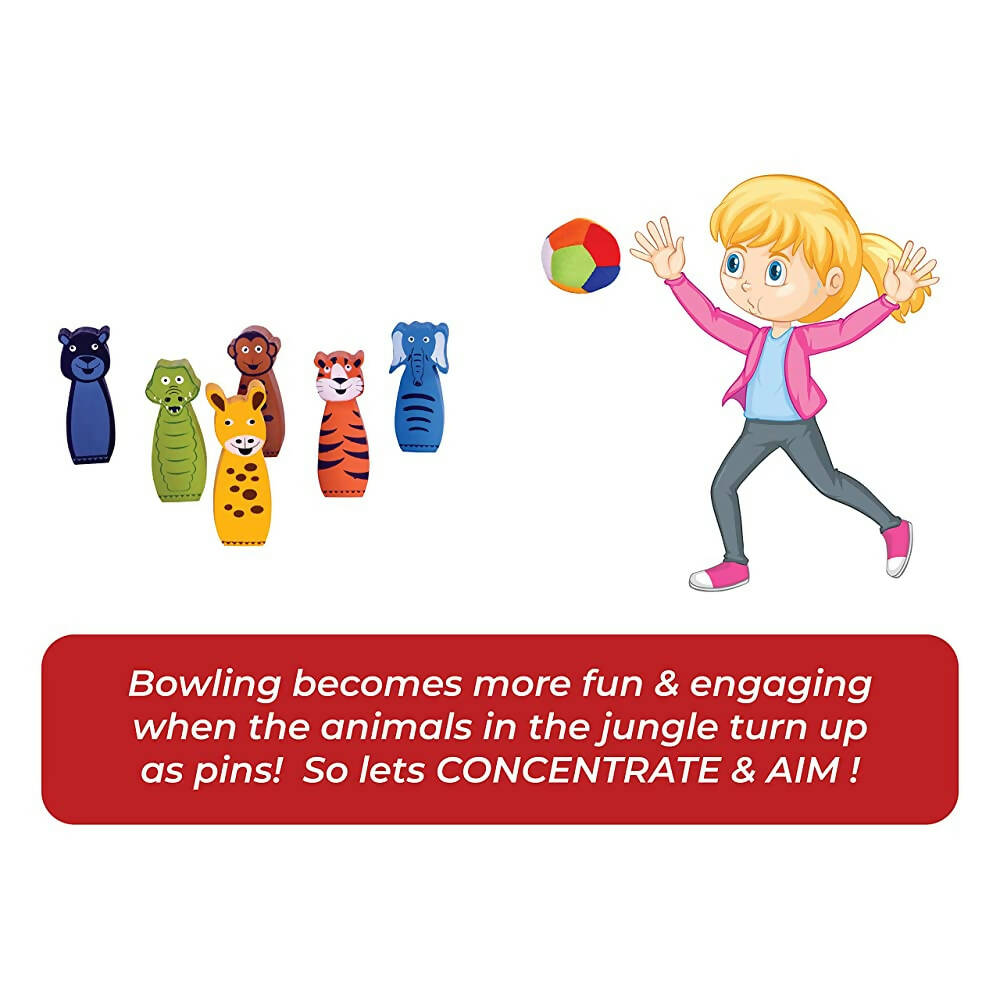 Buy Desi Toys Jungle Bowling Game Online at Best Price Distacart