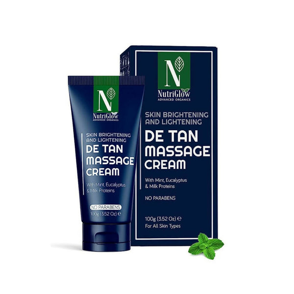 NutriGlow Advanced Organics De-tan Massage Cream - Distacart