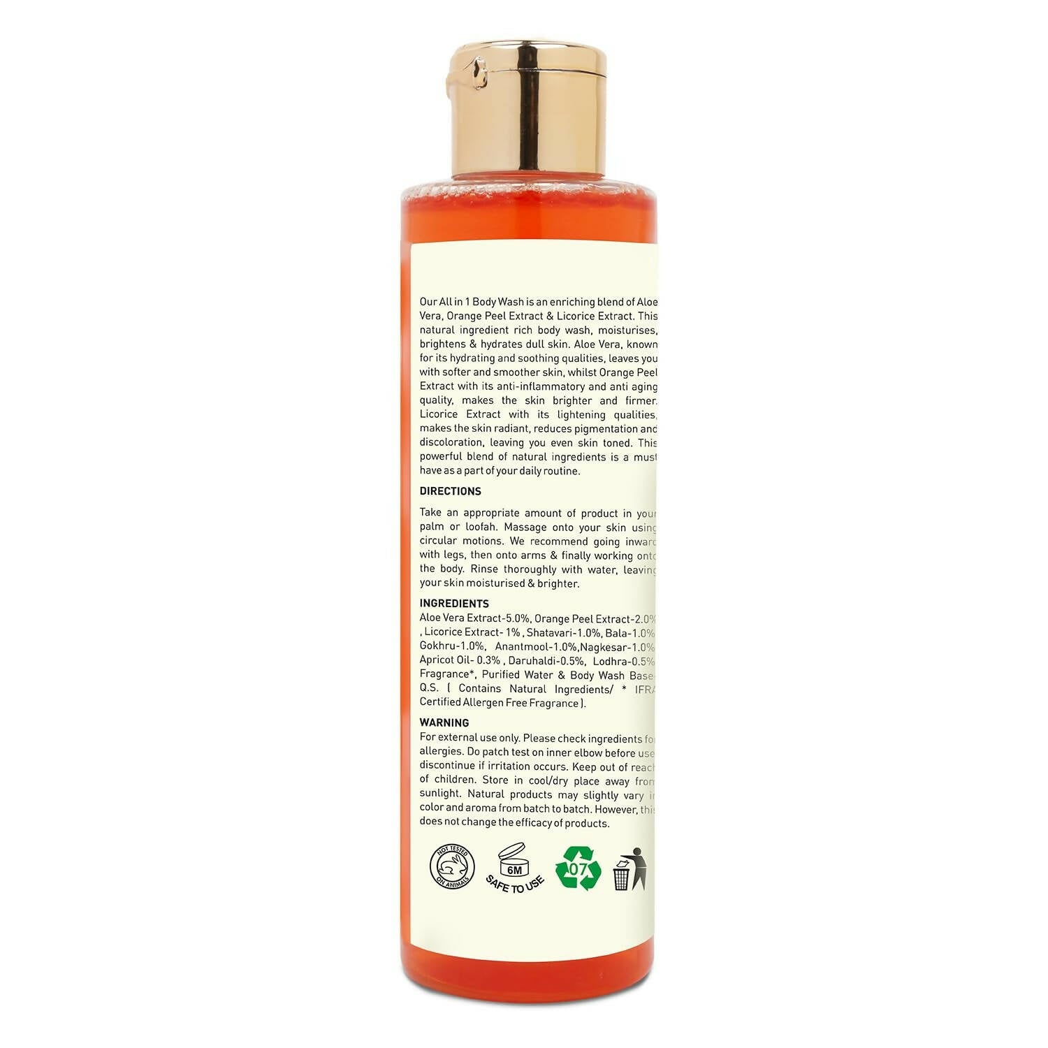 Bella Vita Organic All in One Body Wash - Distacart
