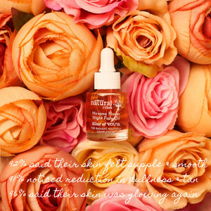 Natural Vibes Anti Ageing Nirvana Flower Night Face Oil - Distacart