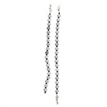 Thumbnail for Mominos Fashion Kamal Johar Oxidised Silver Black Beads Anklets