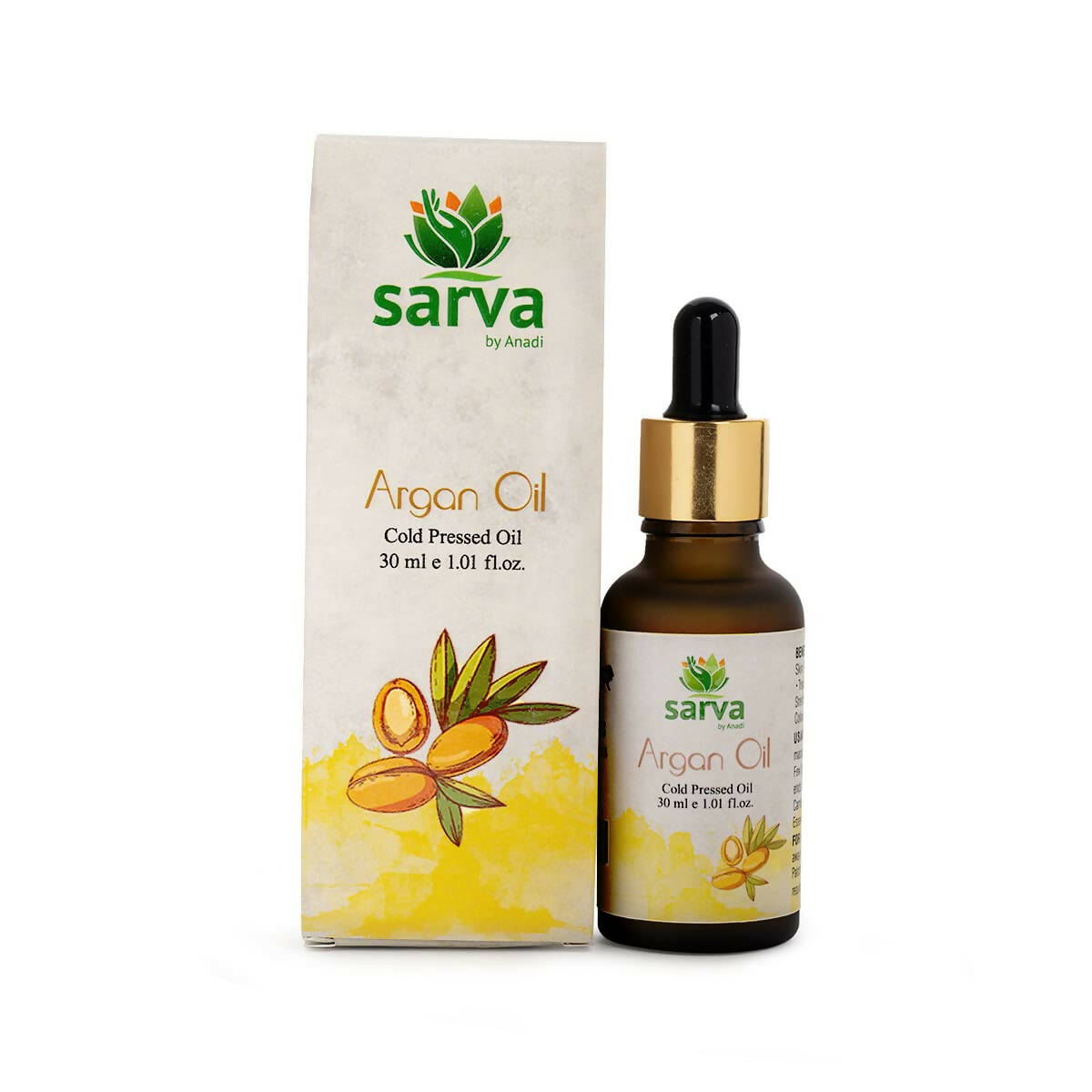 Sarva by Anadi Cold Pressed Argan Oil - Distacart