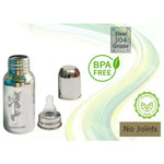 Thumbnail for Goodmunchkins Stainless Steel Feeding Bottle 304 Grade Steel, Jointless, BPA Free, Rustfree Bottle 150 ml - Distacart