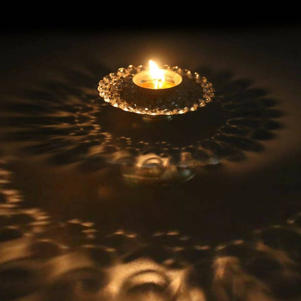 Craftvatika Gold Small Brass Puja Akhand Diya - Distacart