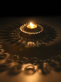 Thumbnail for Craftvatika Gold Small Brass Puja Akhand Diya - Distacart