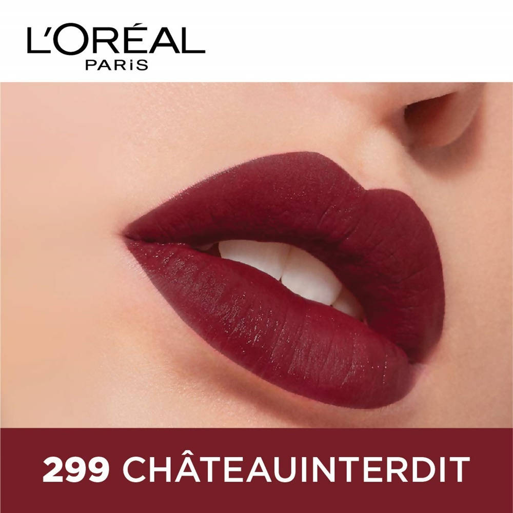 L'Oreal Paris Color Riche Moist Matte Lipstick - 299 Chateau Interdit - Distacart
