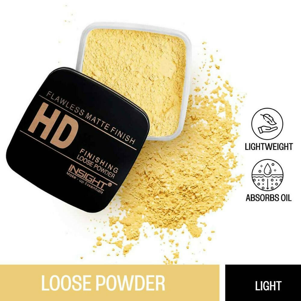 Insight Cosmetics HD Finishing Loose Powder - Light - Distacart