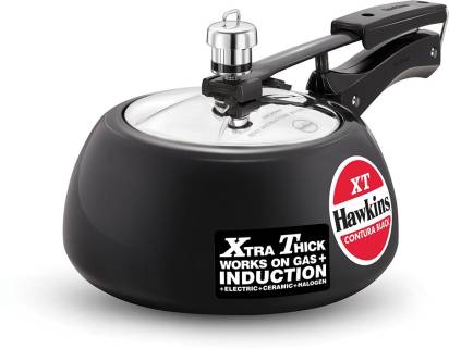 Hawkins Contura Black XT 2 L Induction Bottom Pressure Cooker (CXT20) - Distacart