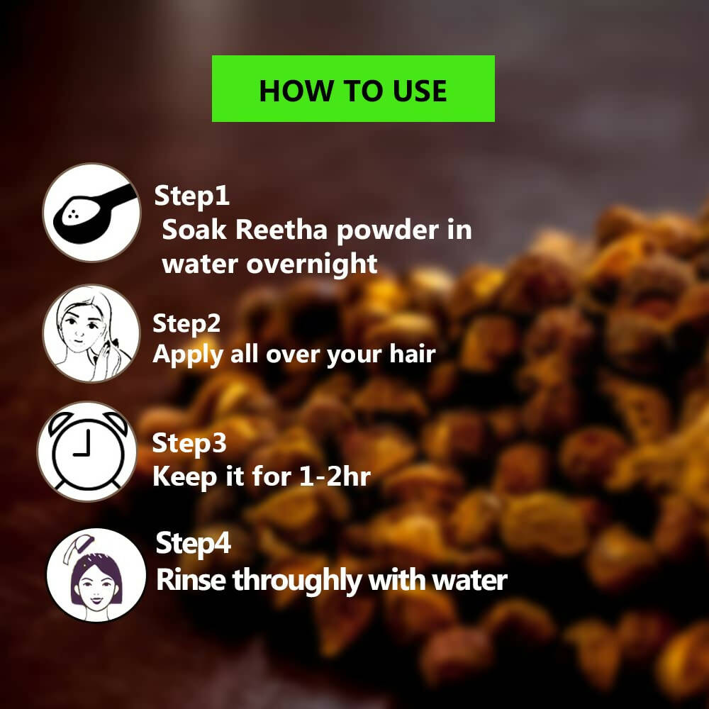 Syndy Pharma Reetha Powder for Hair - Distacart