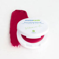 Thumbnail for Mamaearth Nourishing Natural Lip Cheek & Eye Tint With Vitamin C & Beetroot-Beet Red - Distacart