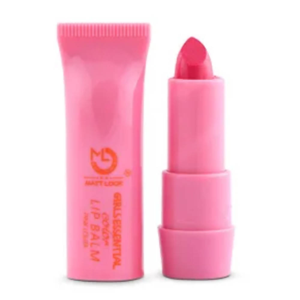 Matt Look Girls Essential Color Lip Balm - Distacart