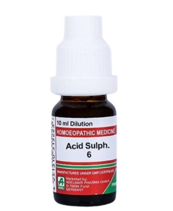 Adel Homeopathy Acid Sulph Dilution