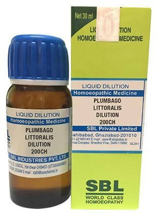 SBL Homeopathy Plumbago Littoralis Dilution