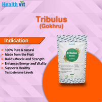 Thumbnail for Healthvit Natural Tribulus Powder - Distacart