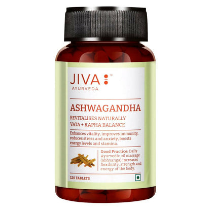 Jiva Ayurveda Ashwagandha Tablets - Distacart