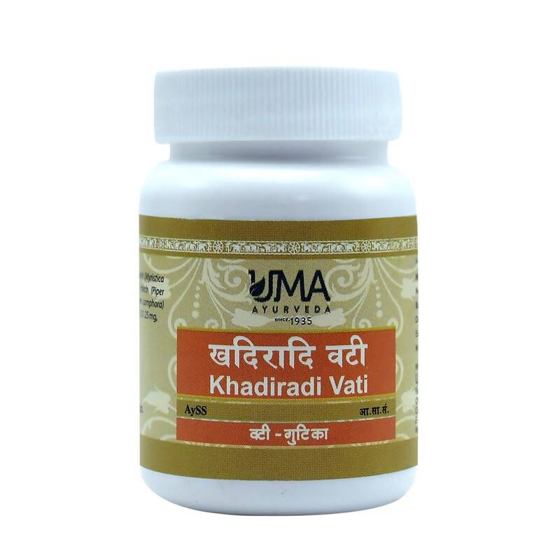 Uma Ayurveda Khadaradi Vati - Distacart