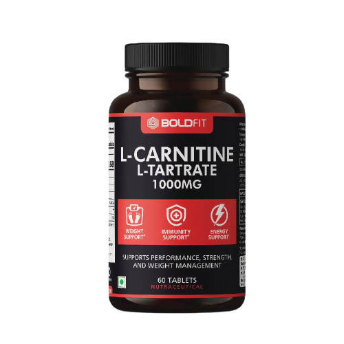 Boldfit L-Carnitine L-Tartrate 1000mg Tablets - Distacart
