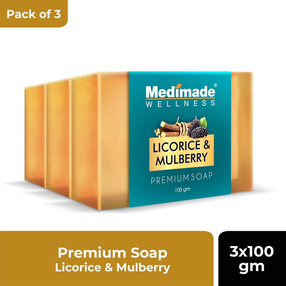 Medimade Wellness Licorice & Mulberry Premium Soap